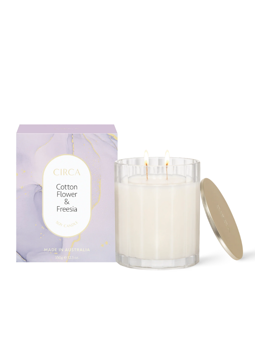 CIRCA Cotton Flower and Freesia Candle 350G