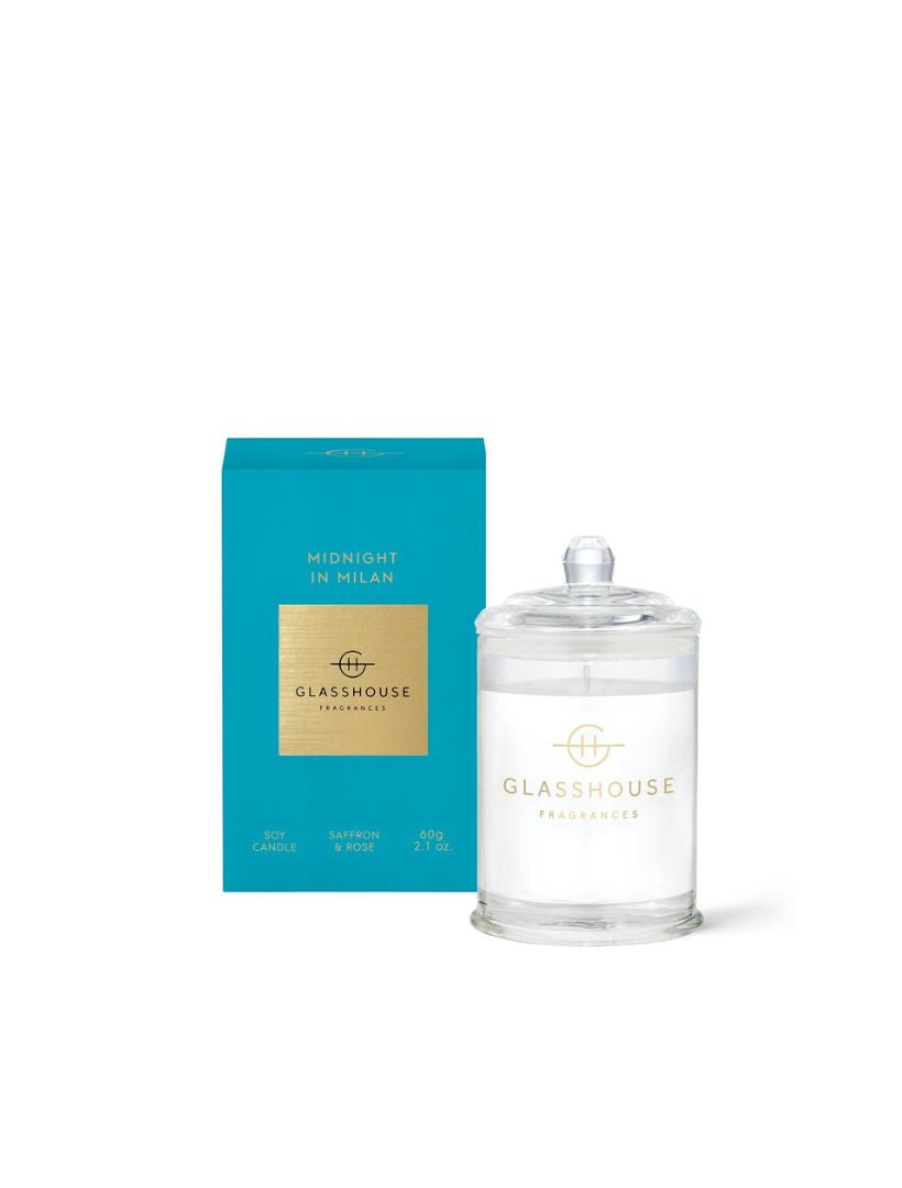 Glasshouse Fragrances Midnight in Milan Mini Candle 60G