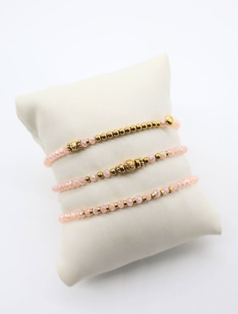 Rosy Bracelet Set