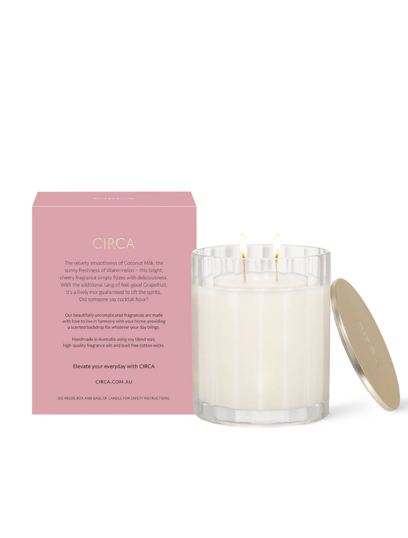 CIRCA Coconut and Watermelon Candle 350G
