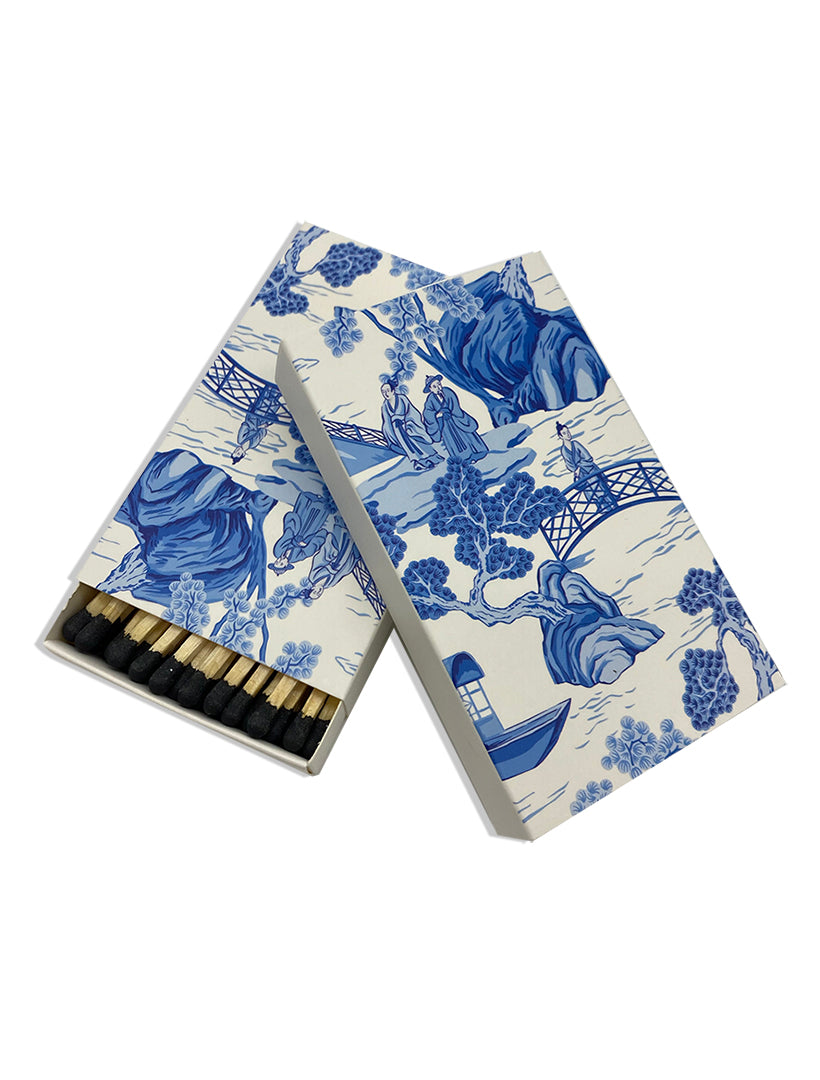 Boxed Matches Chinoiserie Print
