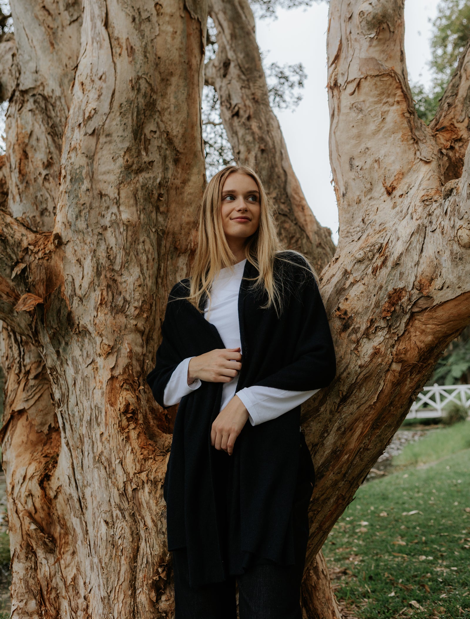 Cashmere Scarf Black - Zjoosh