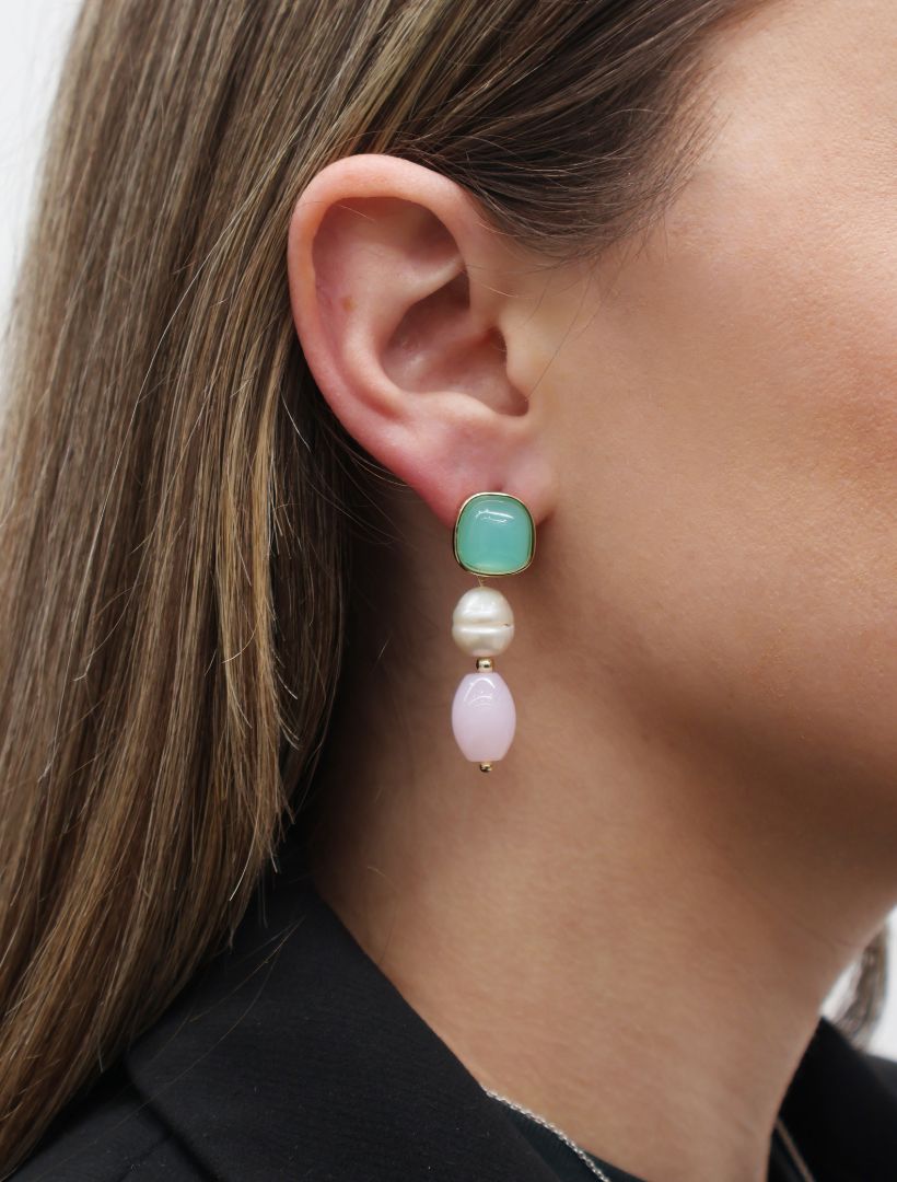 Symposium Freja Drop Earrings - Zjoosh
