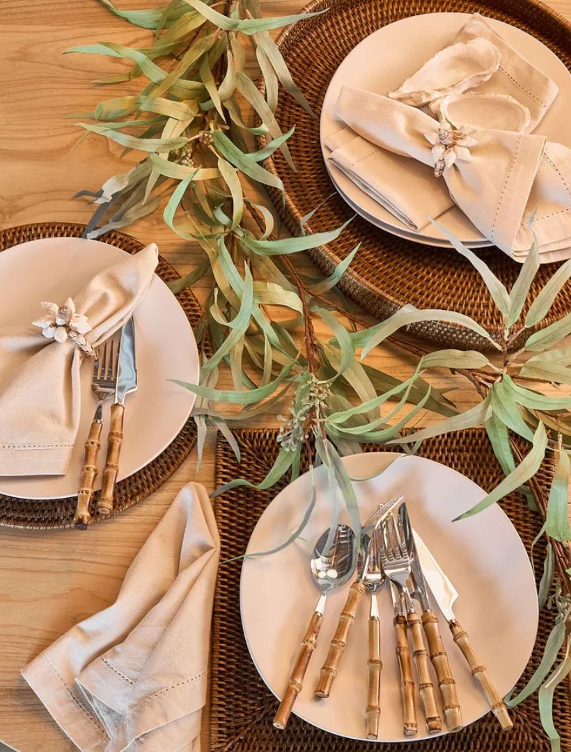 Saigon 16 Piece Bamboo Cutlery Set - Zjoosh