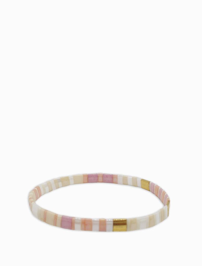 Tila Bracelet Pink and Gold