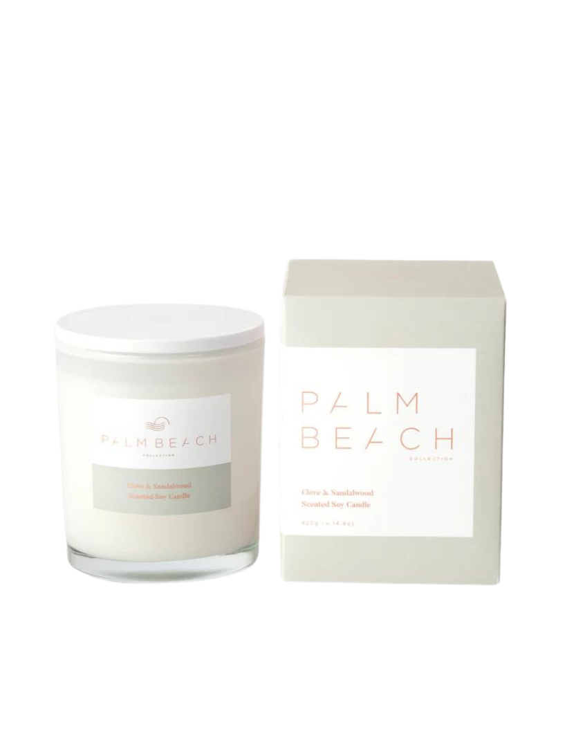 Palm Beach Clove And Sandlewood Standard Candle 420G