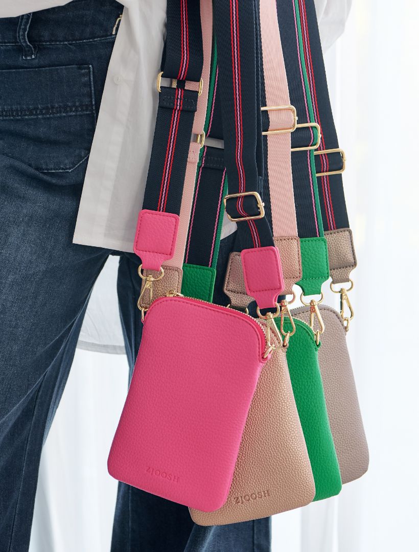 Wanderer Cross Body Bag Bright Pink