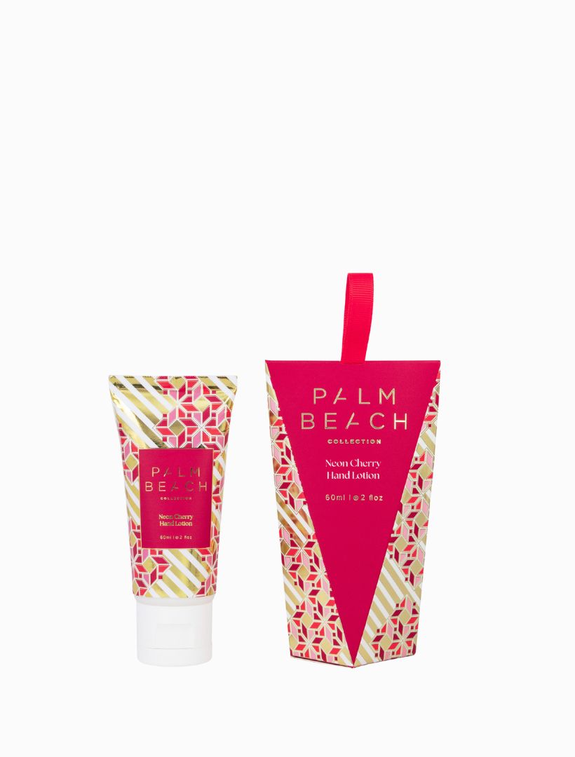 Palm Beach Hanging Hand Lotion Neon Cherry 60ML