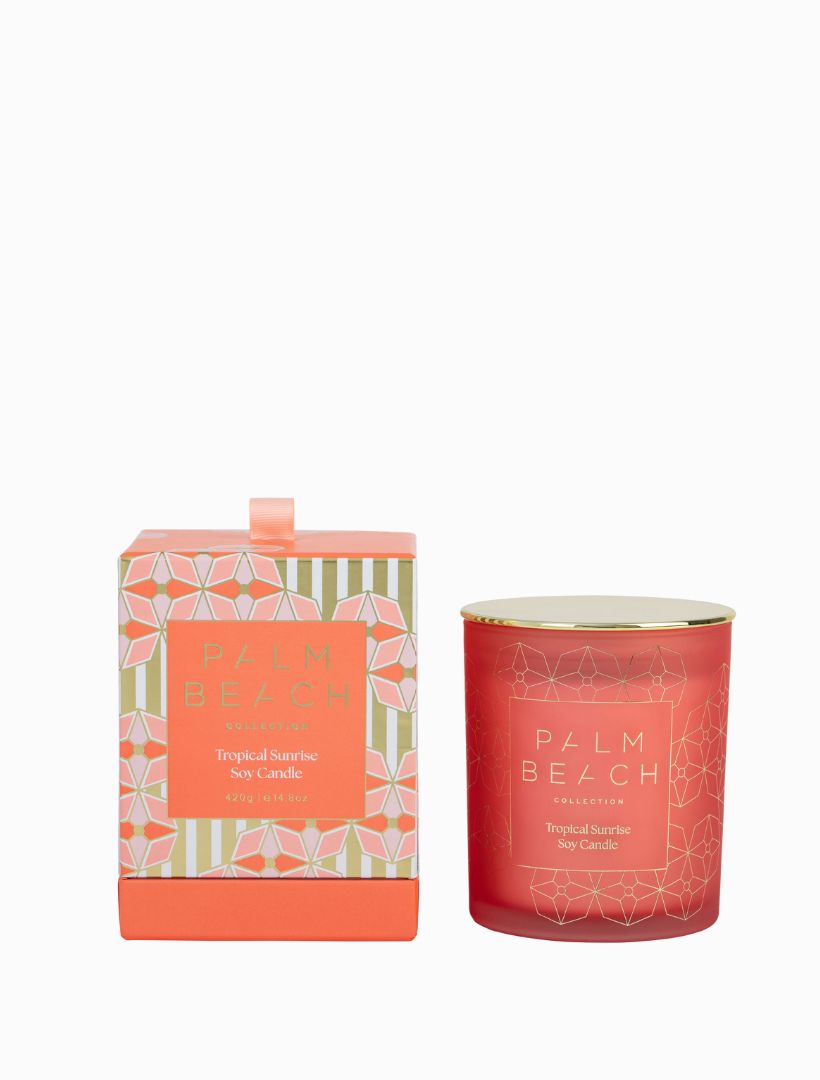 Palm Beach Tropical Sunrise Candle 420G