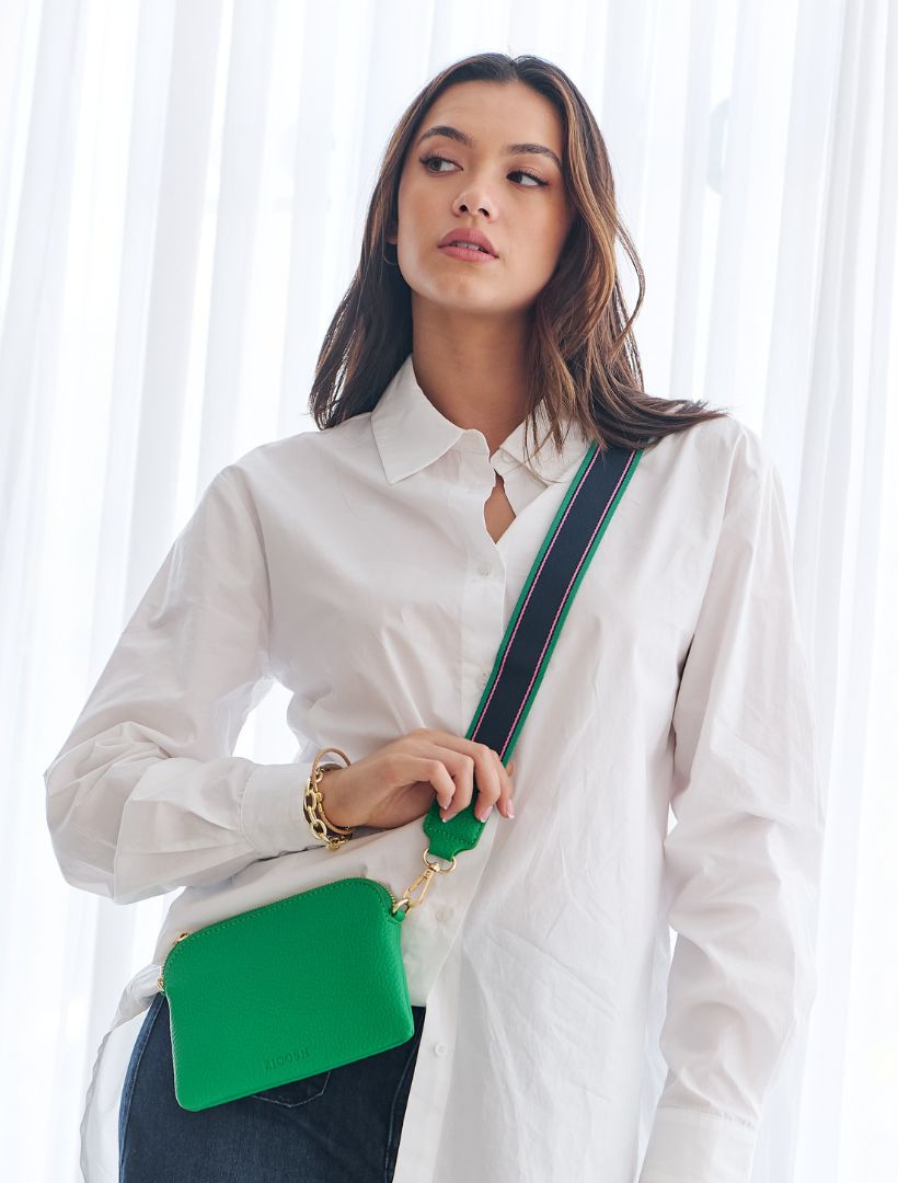 Missy Hugo Cross Body Bag Emerald