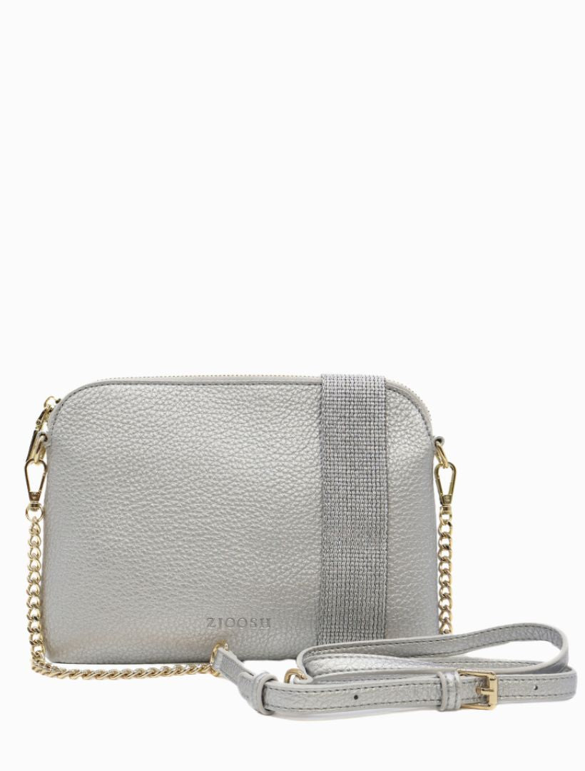 Hugo Cross Body Bag Silver