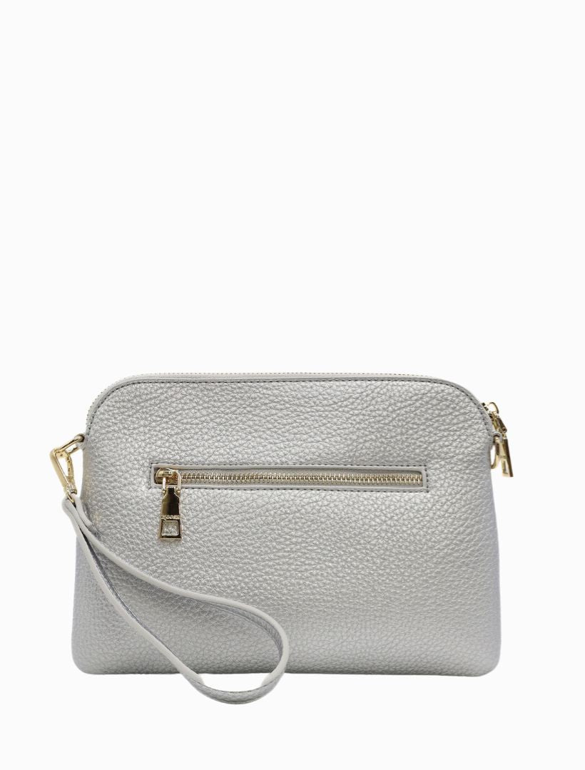 Hugo Cross Body Bag Silver