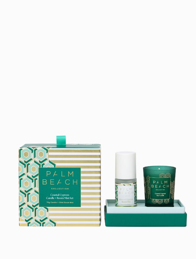 Palm Beach Candle Room Mist Set Coastal Cypress