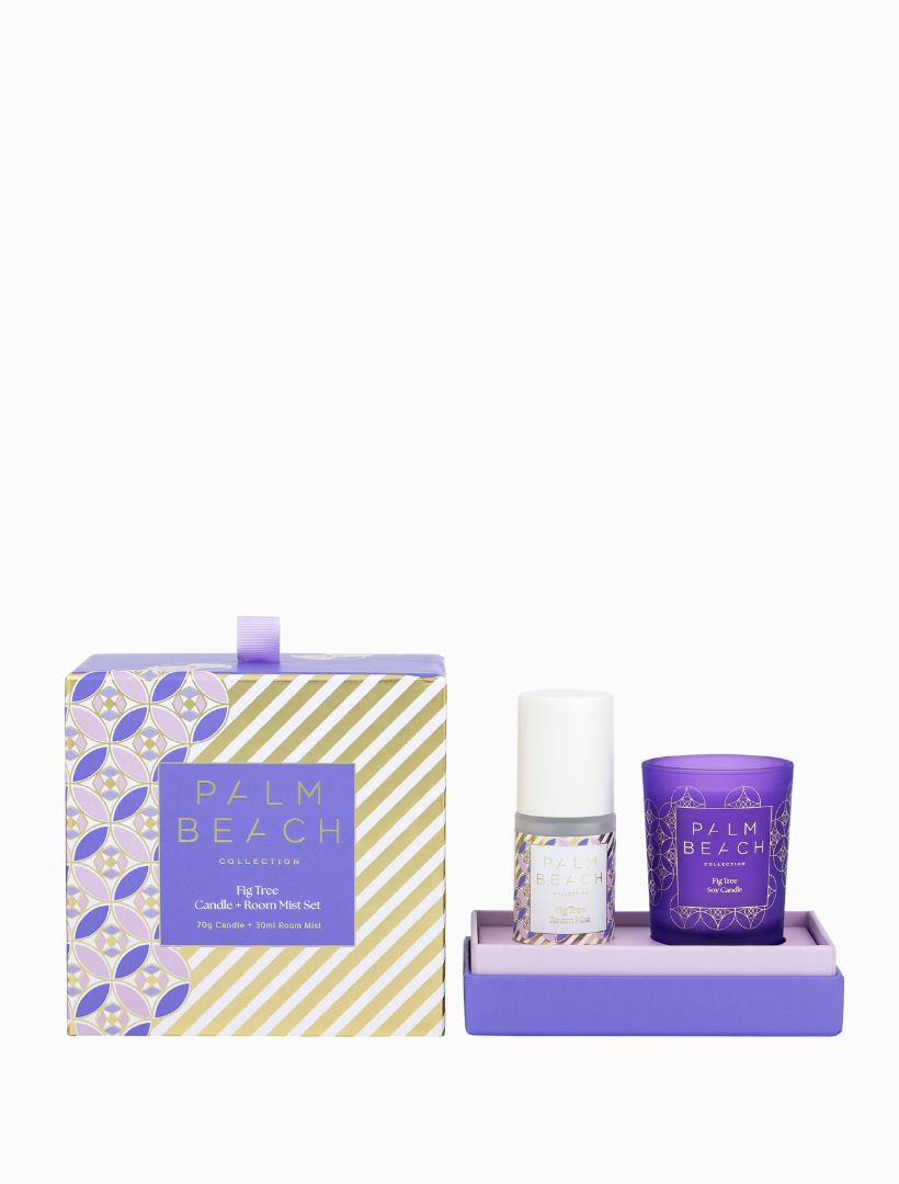 Palm Beach Candle and Room Mist Set Fig Tree