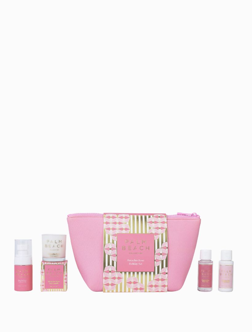 Palm Beach Holiday Set Pistachio Rose