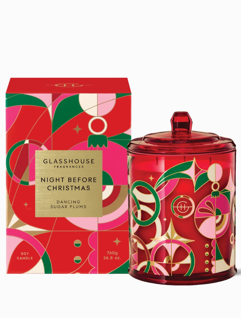 Glasshouse Night Before Christmas Deluxe Candle 760g