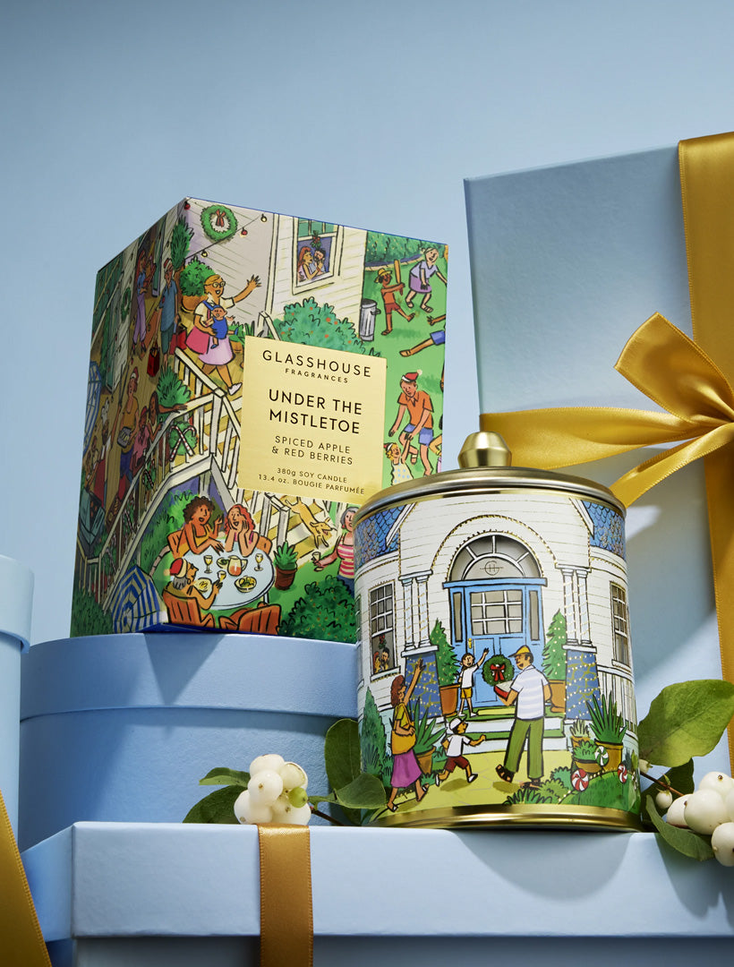 GF Candle Under The Mistletoe X26 380g