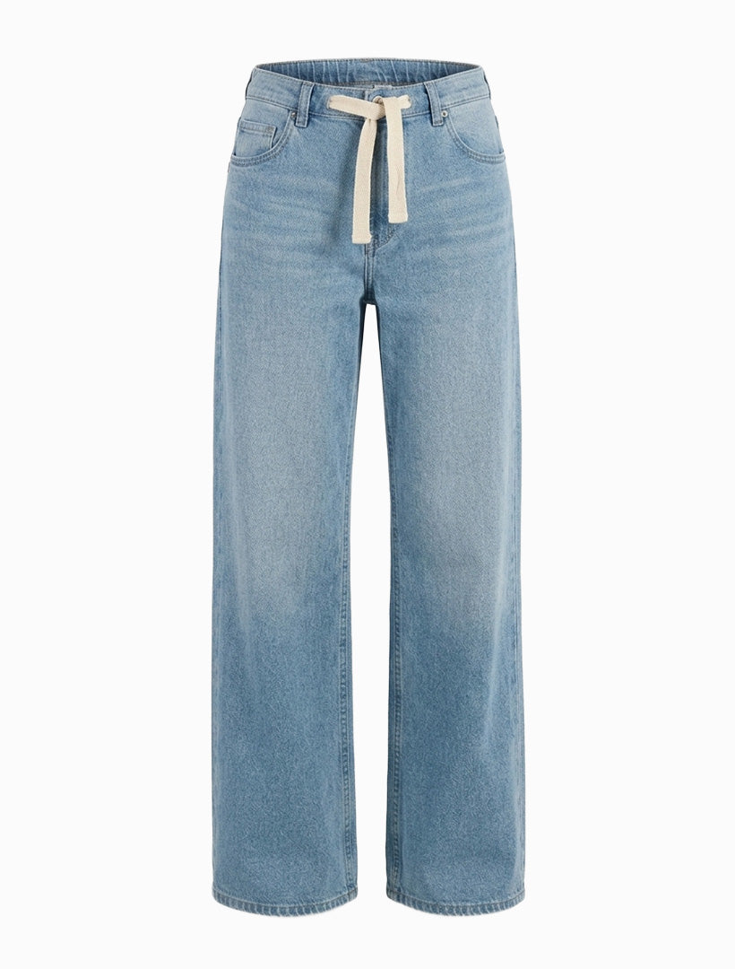 Amber Pale Wash Denim Jean