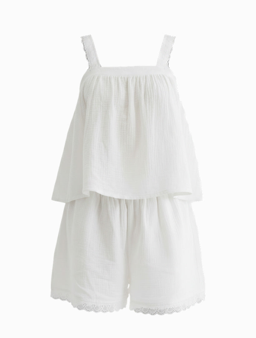 Amelia Night Set White