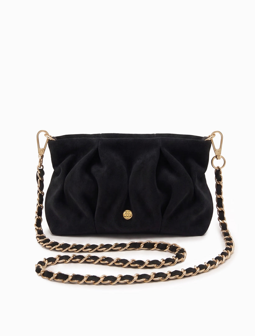 Annabel Eco Suede Bag Black