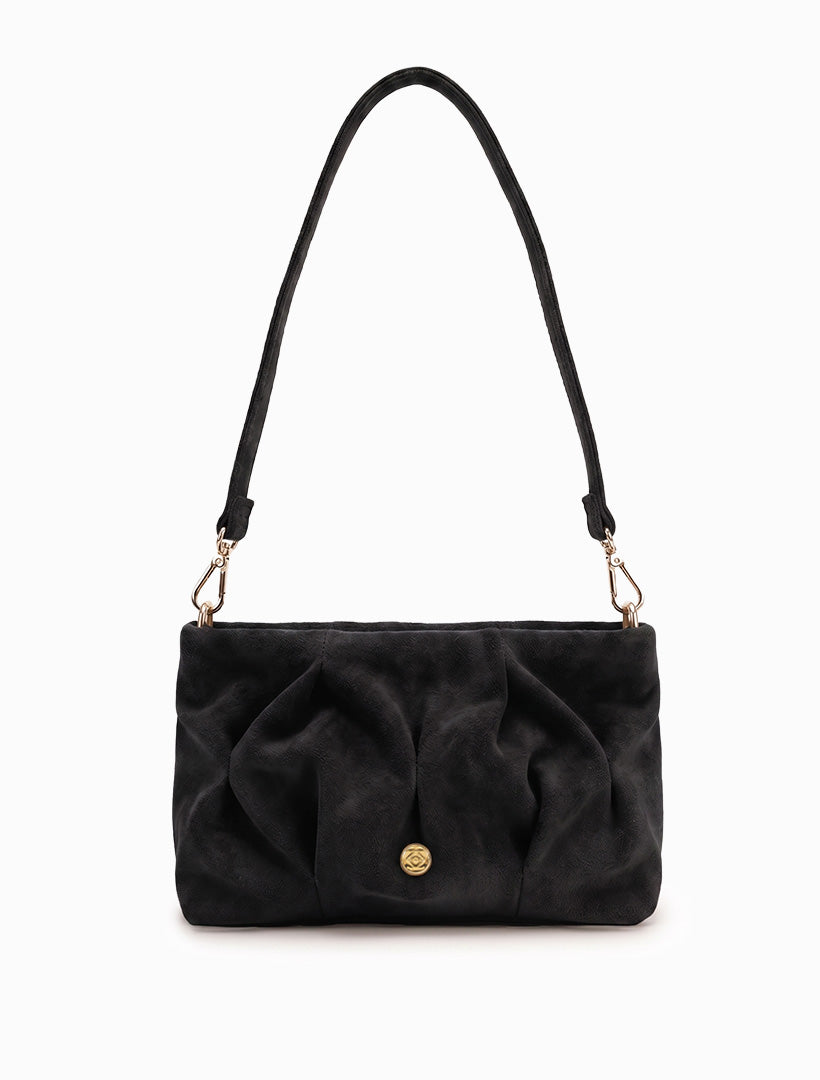 Annabel Eco Suede Bag Black