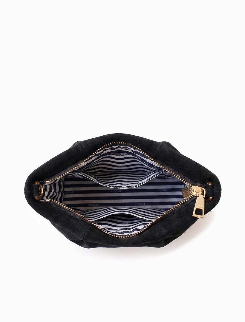 Annabel Eco Suede Bag Black