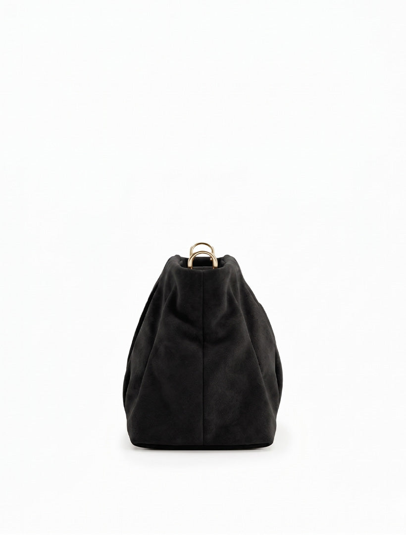 Annabel Eco Suede Bag Black