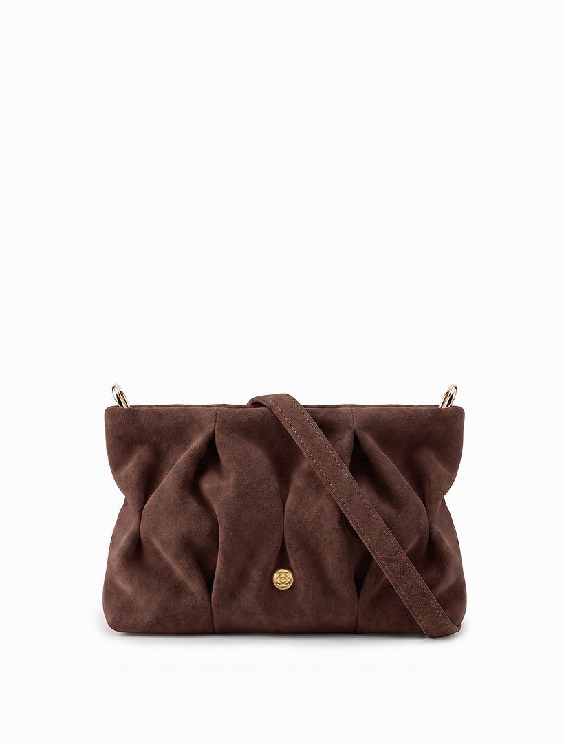 Annabel Eco Suede Bag Chocolate