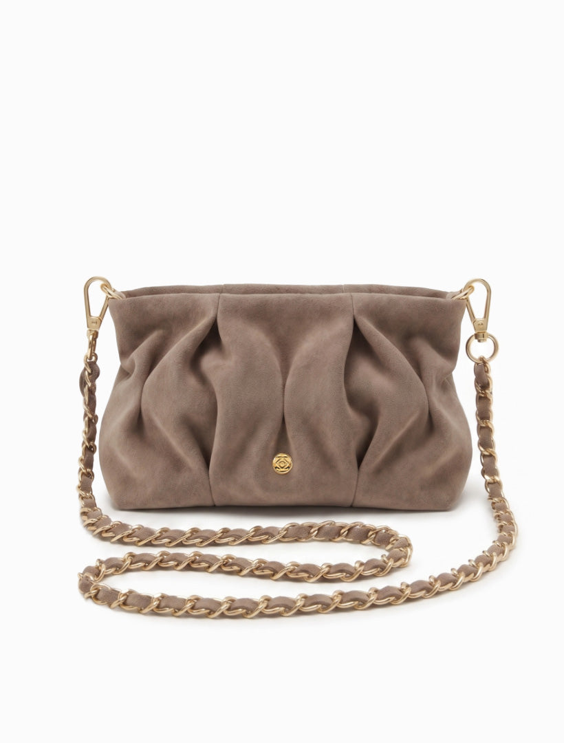 Annabel Eco Suede Bag Tan