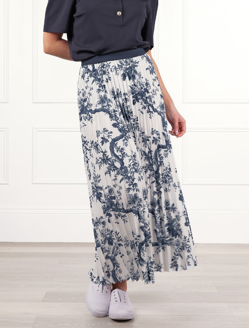 Toile Skirt Navy