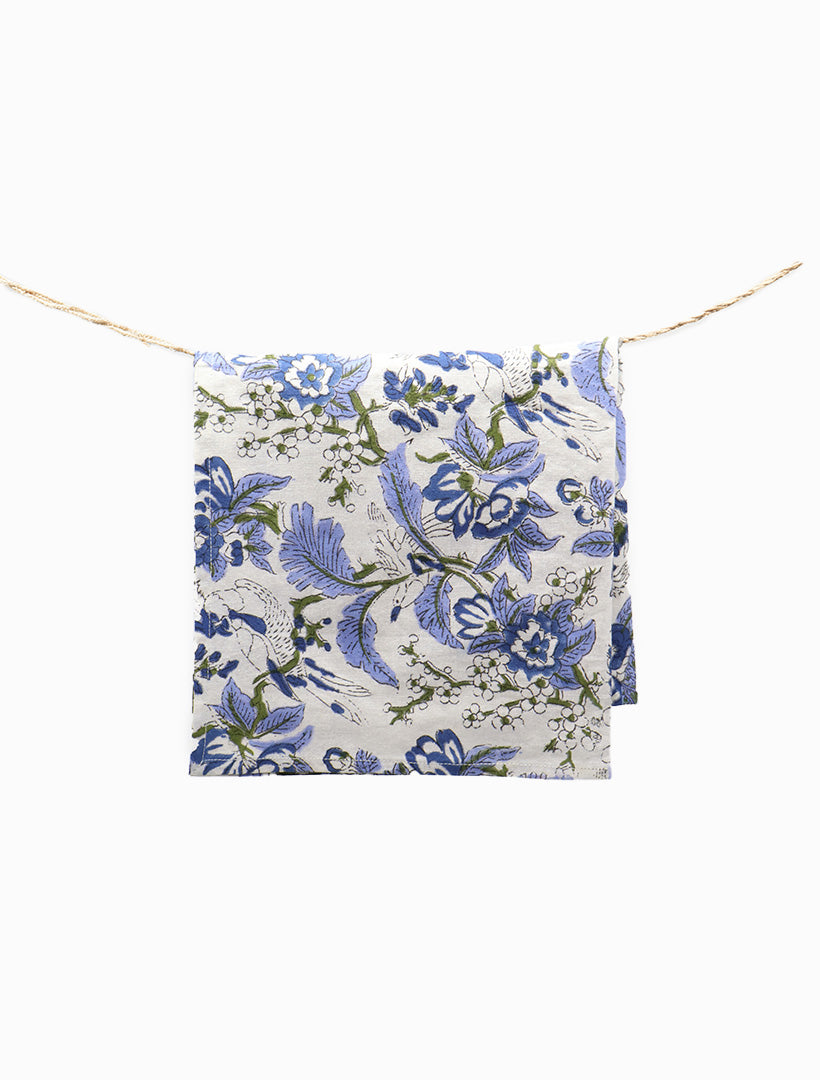 Veda Napkin Set of 4 Blue 45cm x 45cm