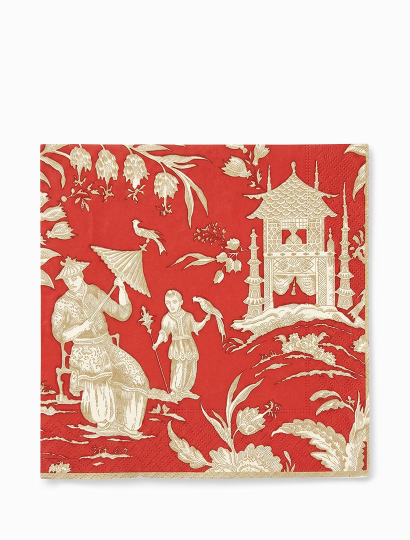 Silk Road Toile Mandarin Lunch