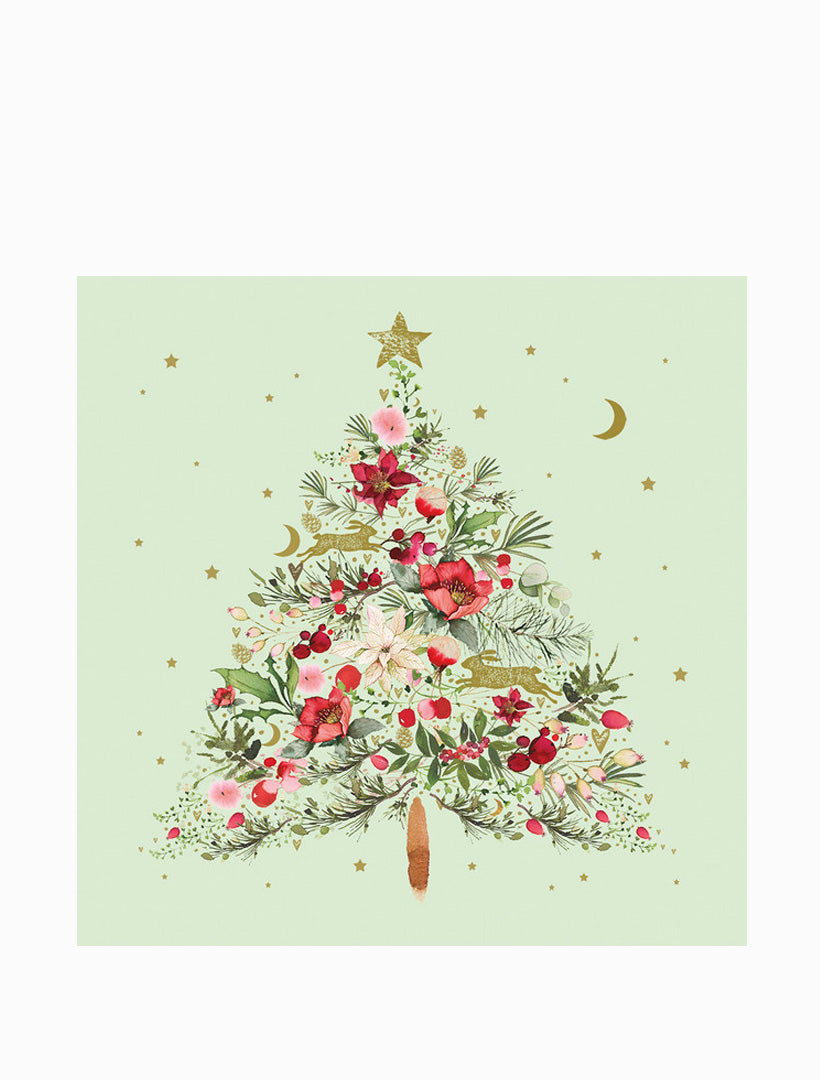 Beautiful Christmas Green Lunch