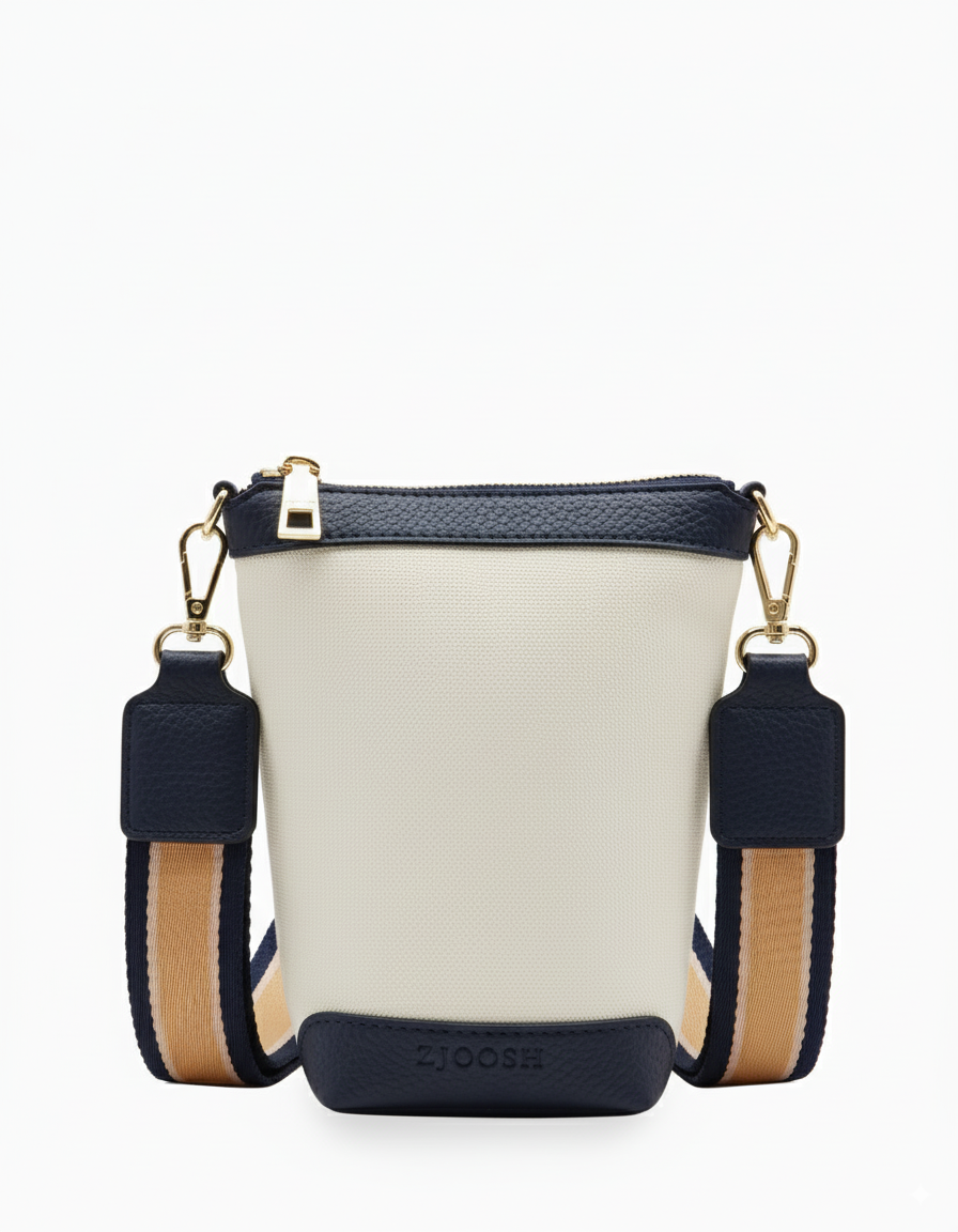 Bec Cross Body Bag Navy White