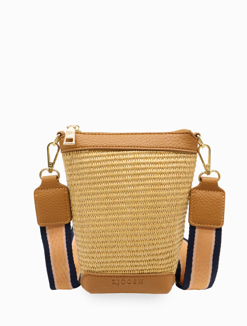 Bec Palma Cross Body Bag Tan
