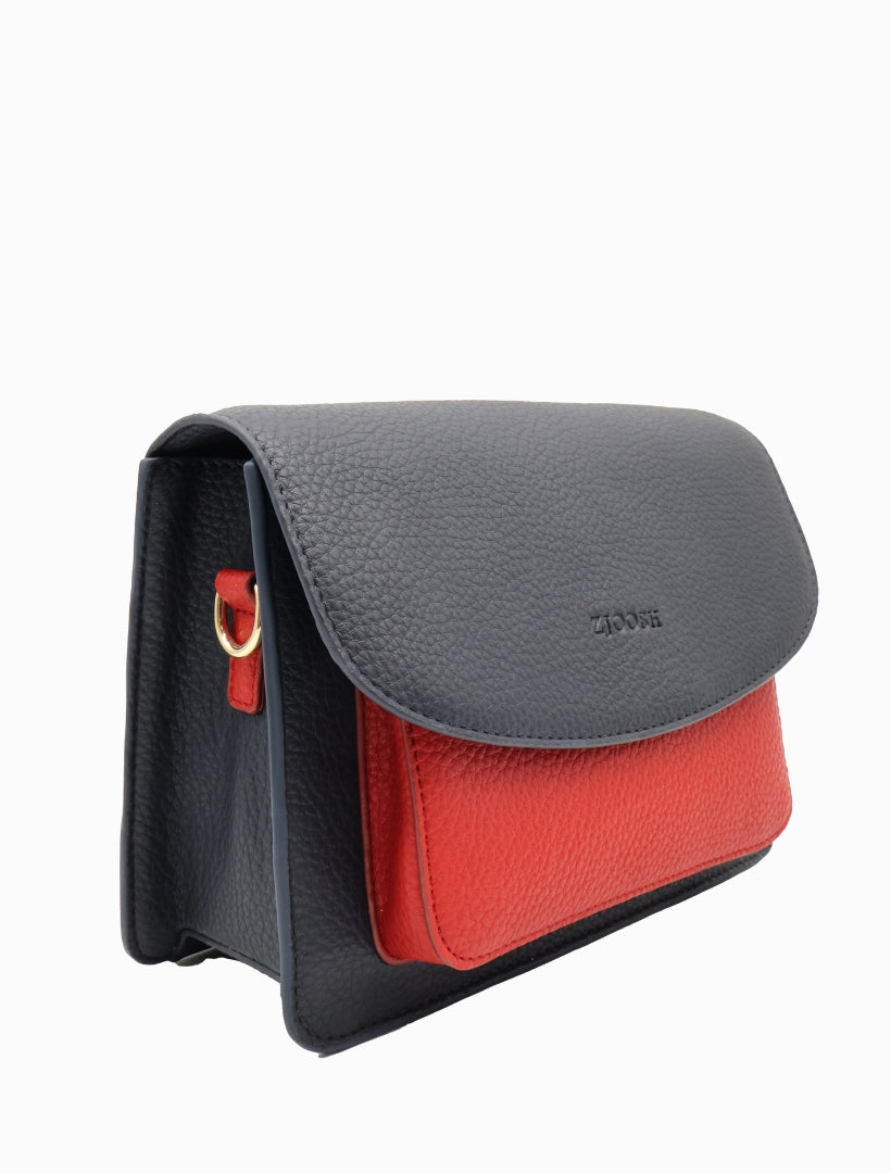 Bella Bag Navy Red