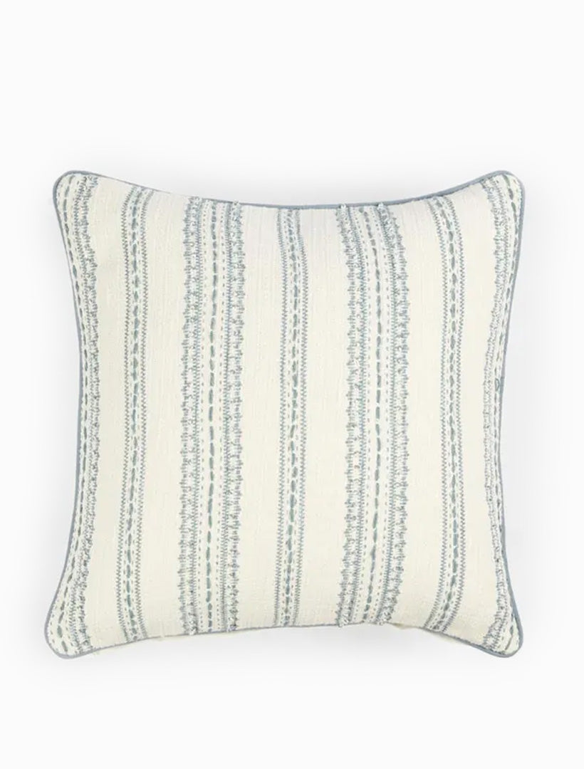 Bluebell Cushion Natural Blue 50cm x 50cm