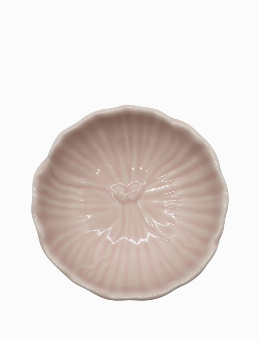 Top view - Blush ceramic bowl