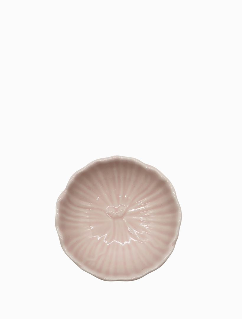 Top view - Blush ceramic bowl