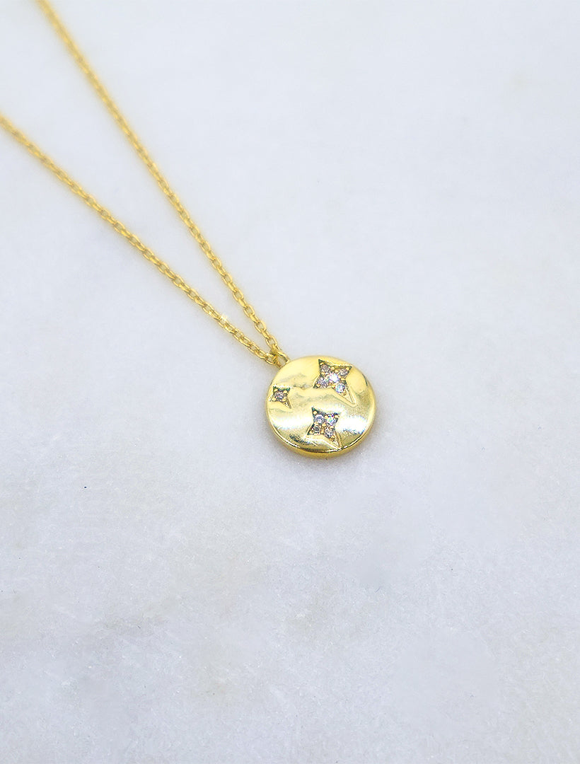 Constellation Necklace Gold