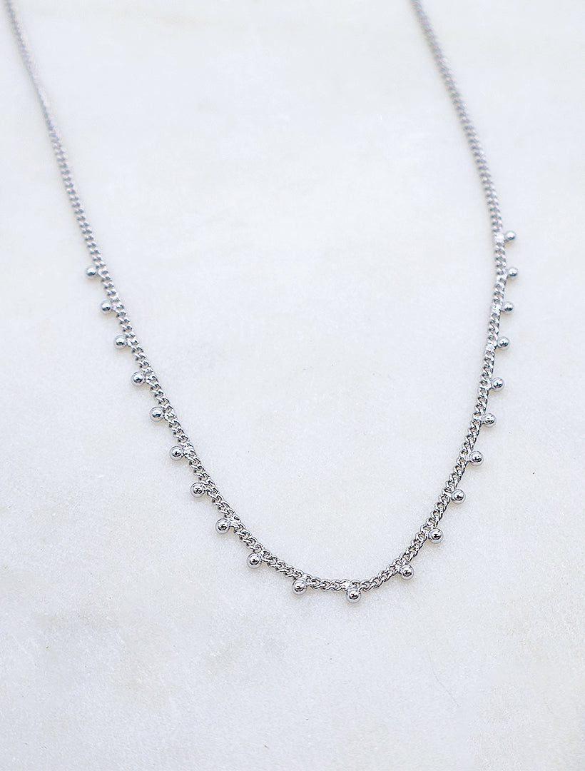 Medina Necklace Silver