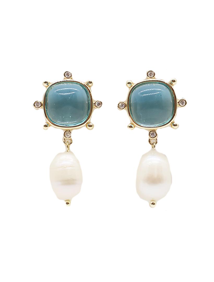Symposium Ouranos Pearl Drop Earrings