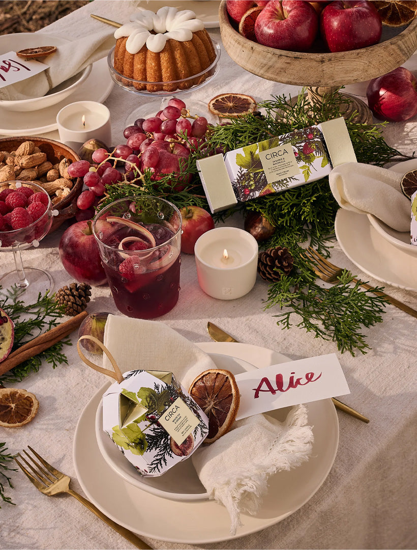 CIRCA White Fig and Cedar Bauble Candle X25