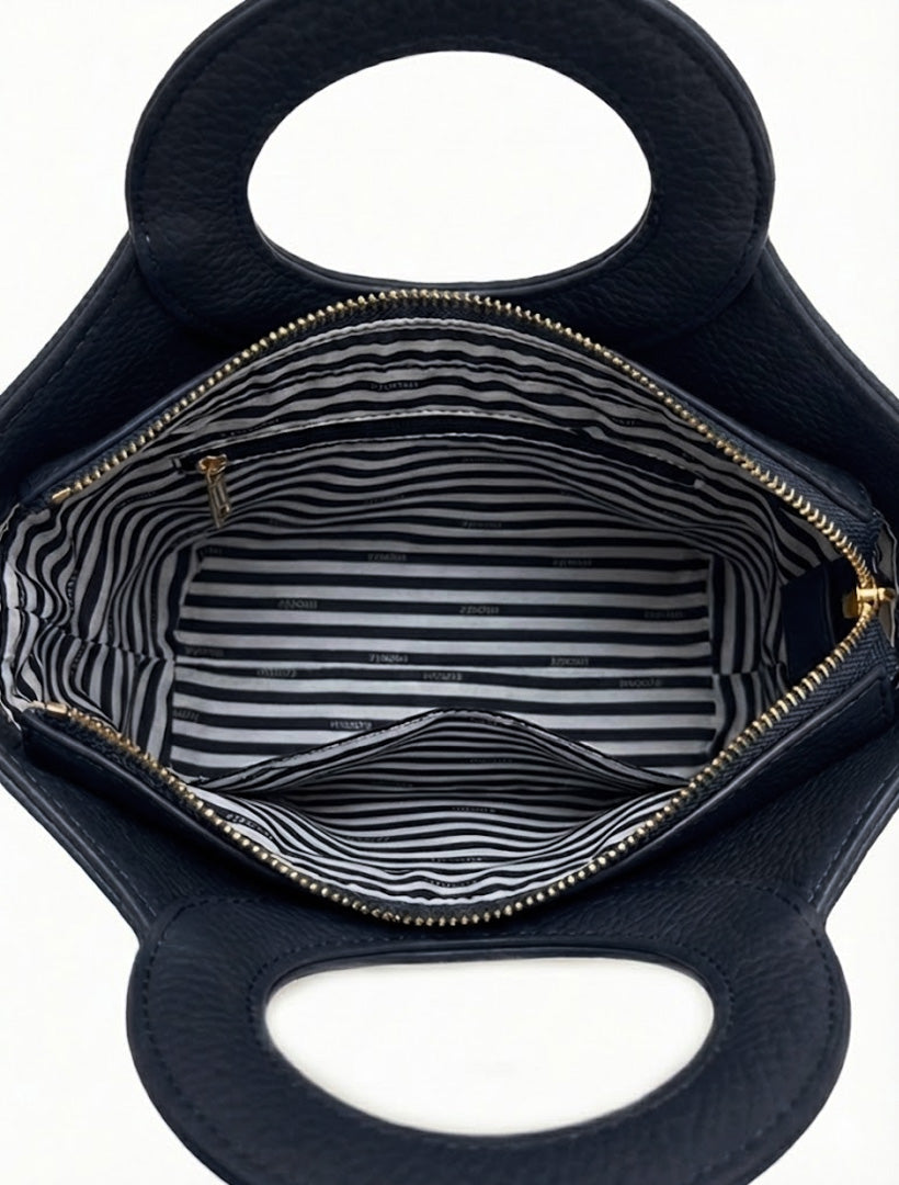 Candice Bag White Navy