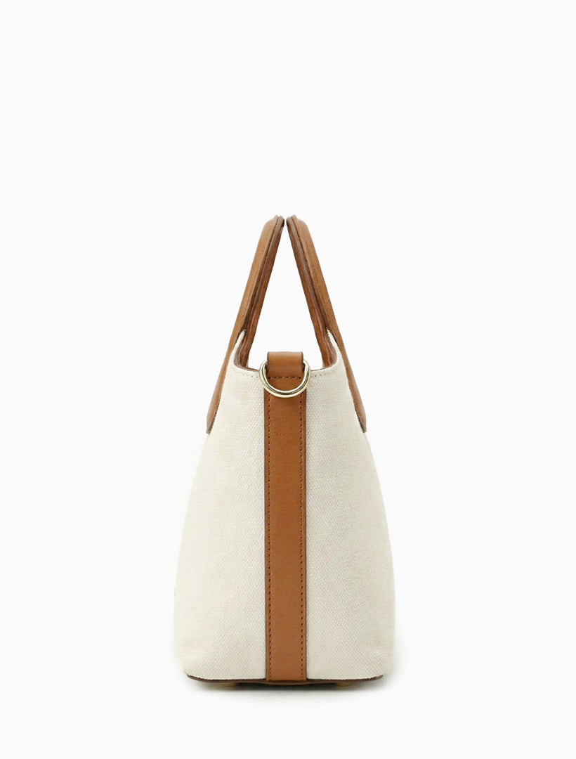 Candice Bag White Tan