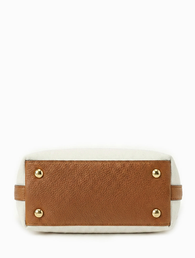 Candice Bag White Tan