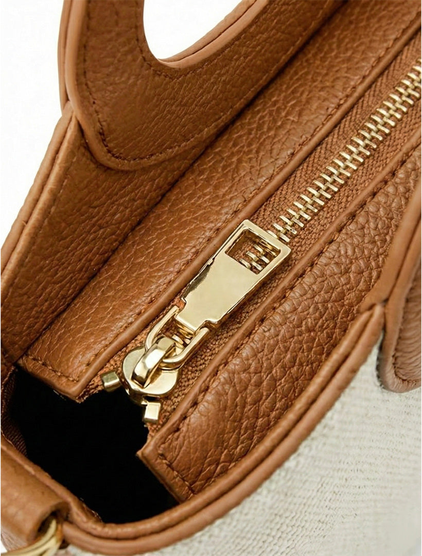 Candice Bag White Tan