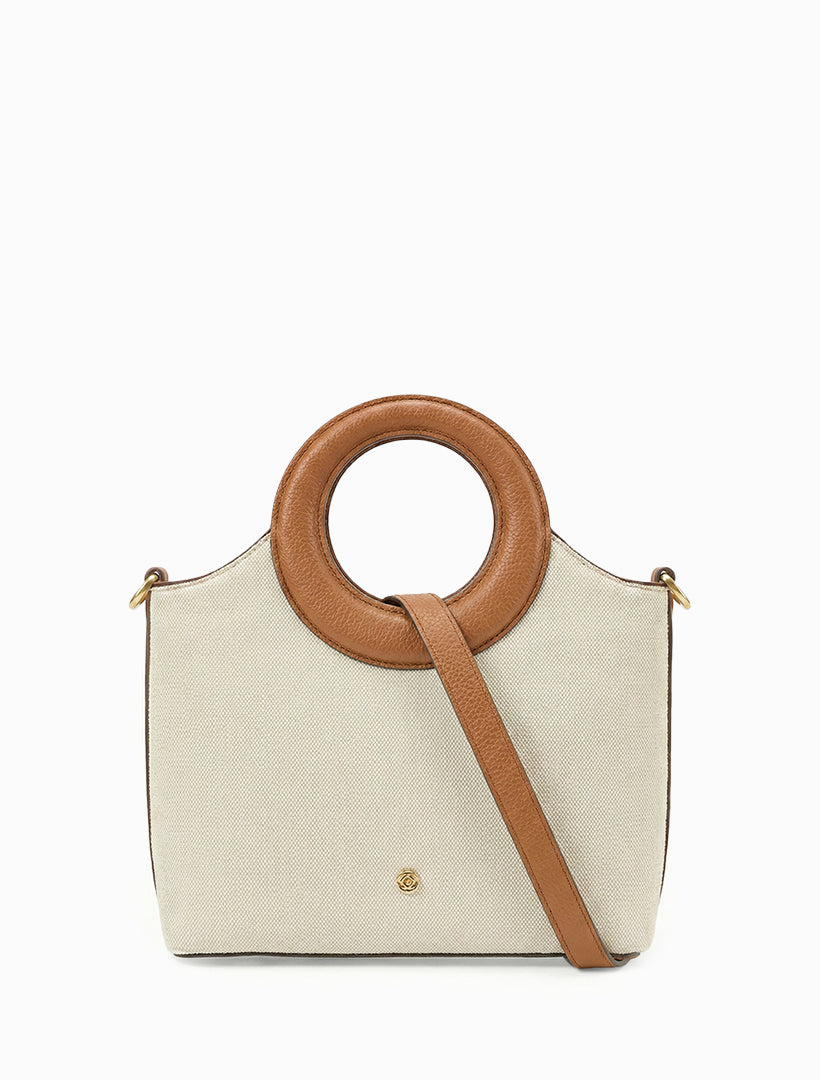 Candice Bag White Tan