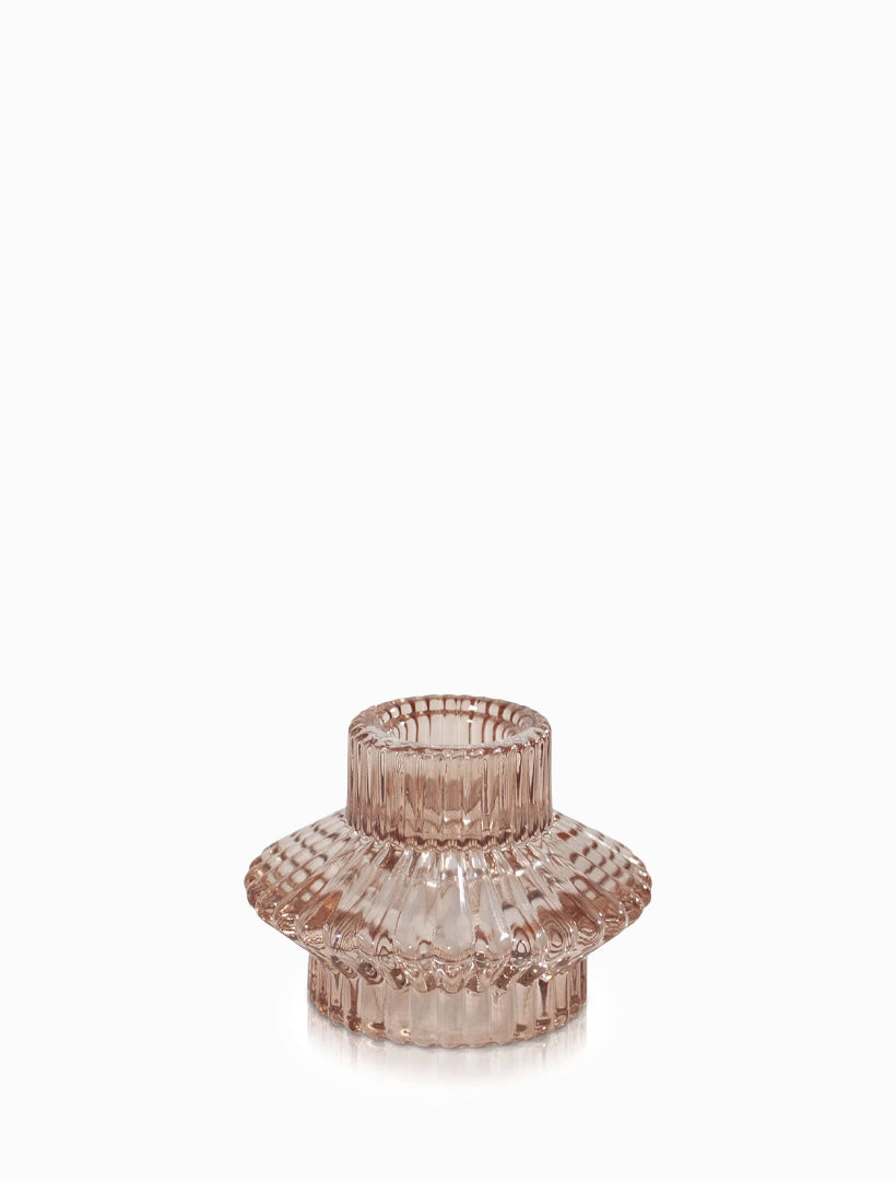 Aida Vintage Candle Holder Champagne