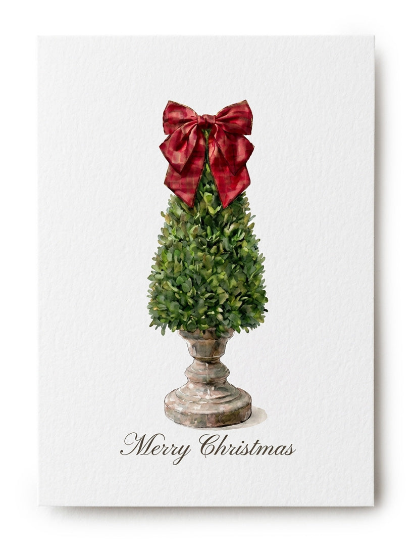 Christmas Topiary Card